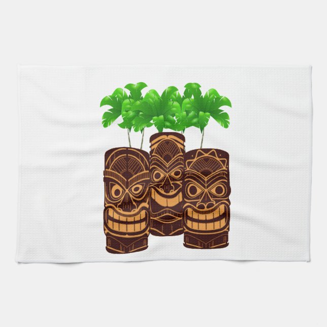 Three Strong Kitchen Towel (Horizontal)