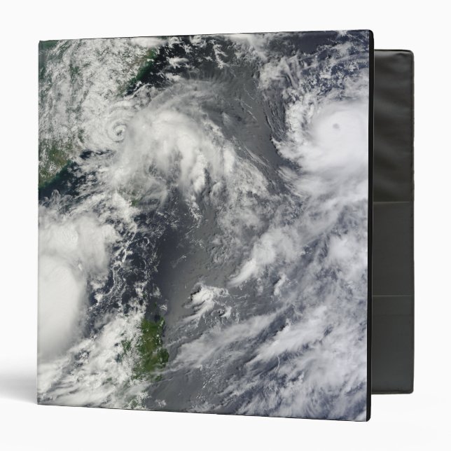 Three strong storms 3 ring binder (Front/Inside)