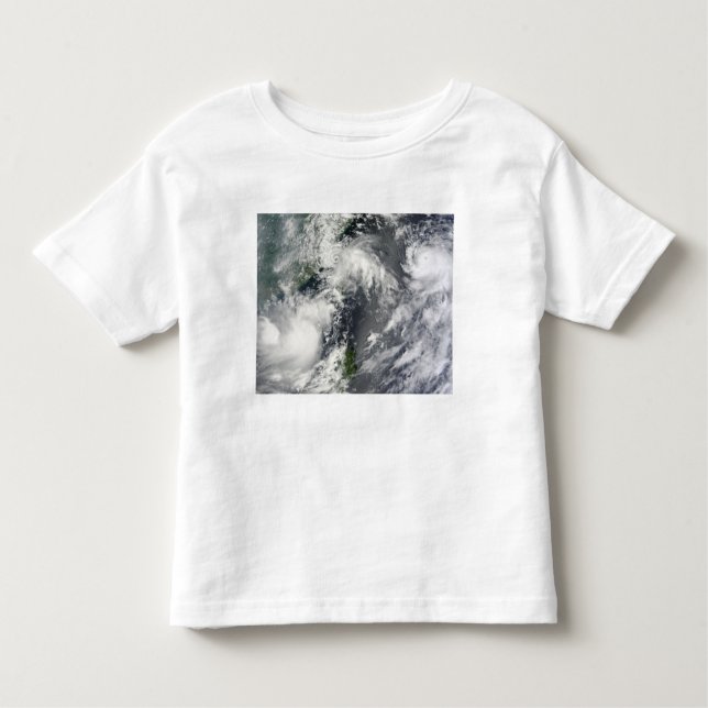 Three strong storms toddler t-shirt (Front)