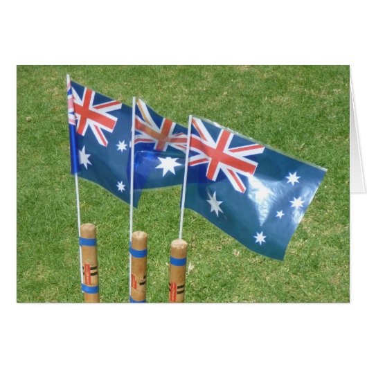 three stump flags cards (Front Horizontal)