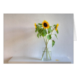 Three Sunflowers Cards