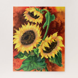 Three Sunflowers Puzzle