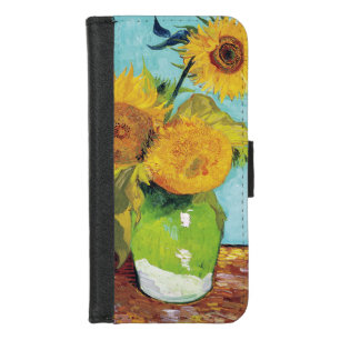 Three Sunflowers, Van Gogh iPhone 8/7 Wallet Case