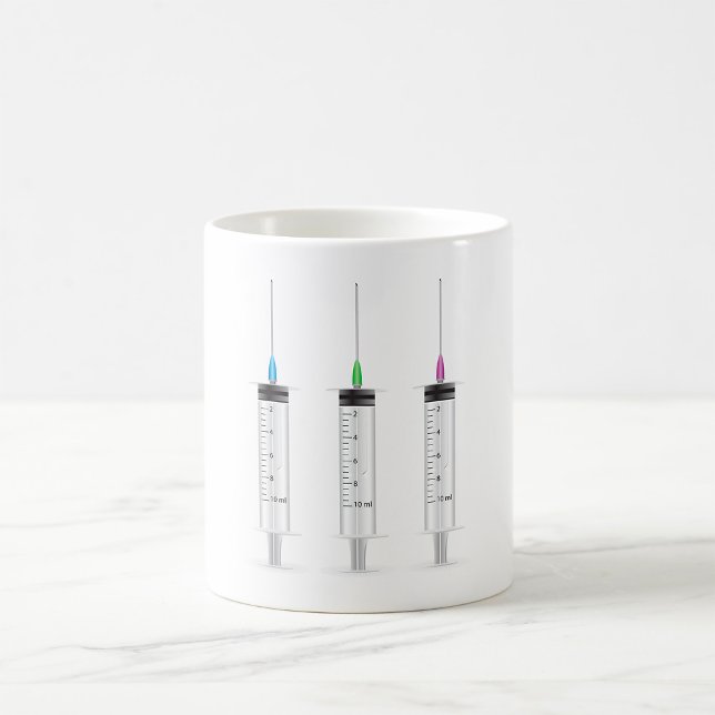 Three Syringes Coffee Mug (Creator Uploaded)