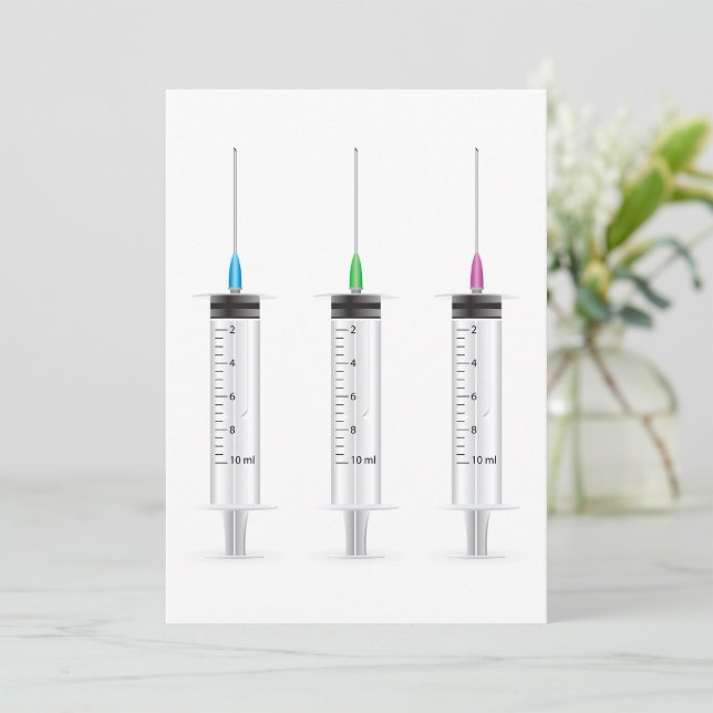 Three Syringes Invitation (Creator Uploaded)
