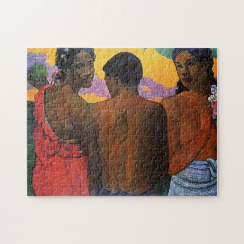 Three Tahitians _ Paul Gauguin Jigsaw Puzzle