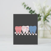Three Teeth Graphic Design 4th of July (Standing Front)