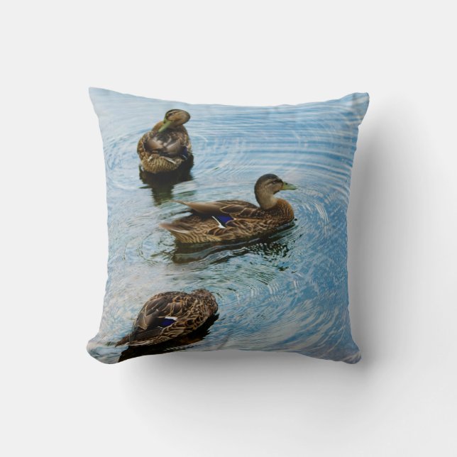 Three Throw Pillow (Front)