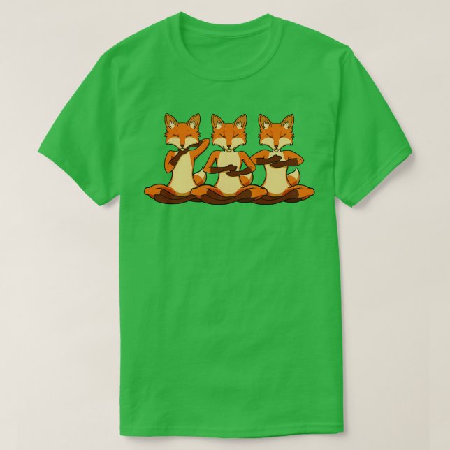 Three times fox at reiki T-Shirt (Design Front)
