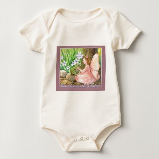 Three Times is the Charm Baby Bodysuit