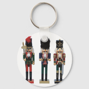 Three Traditional Nutcracker Keychain