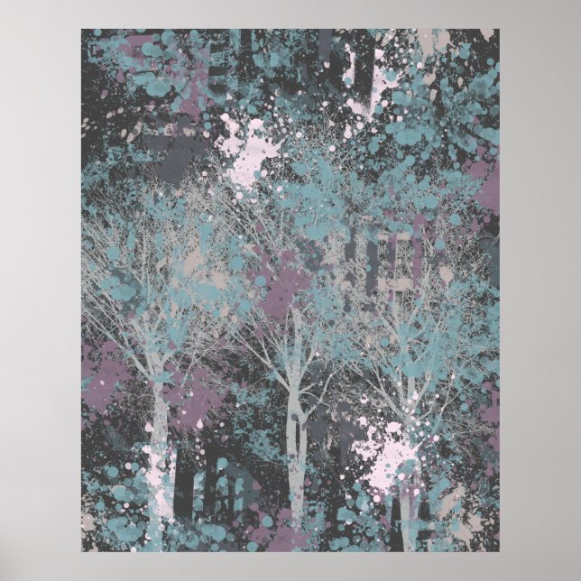 Three Tree's Abstract Poster (Front)