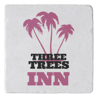 Three Trees Inn (black) Trivet