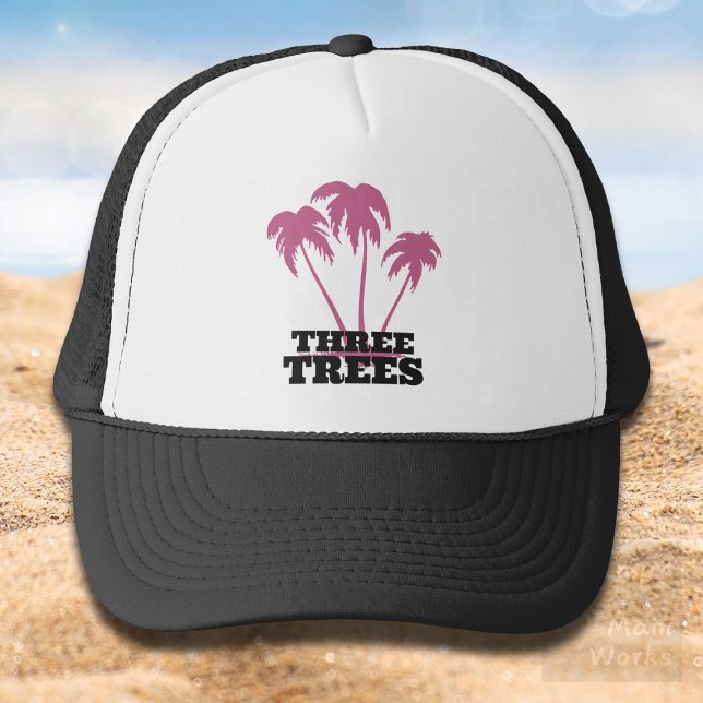 Three Trees Inn (black) Trucker Hat (Creator Uploaded)