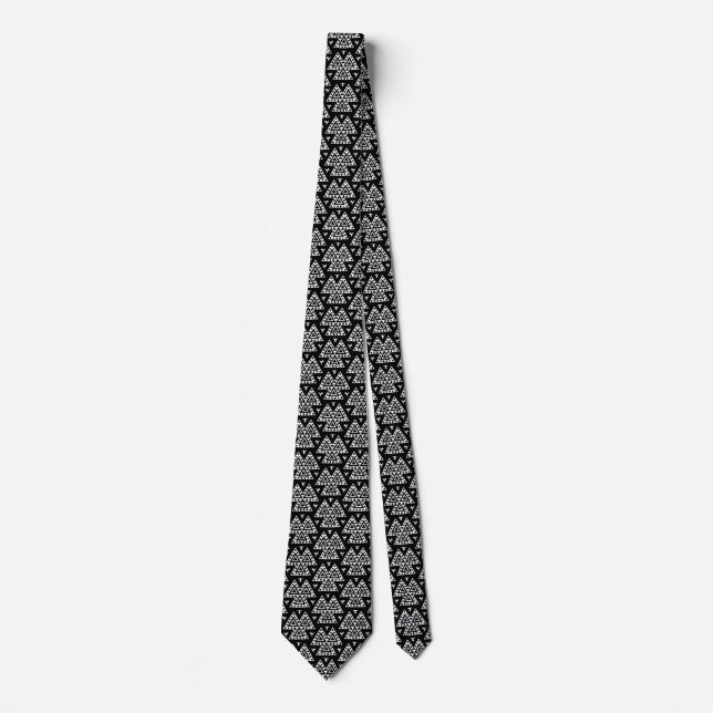 Three Triangles v1 Neck Tie (Front)