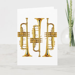 Three Trumpets Card