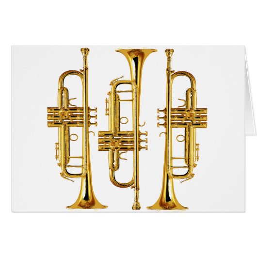 Three Trumpets Cards (Front Horizontal)