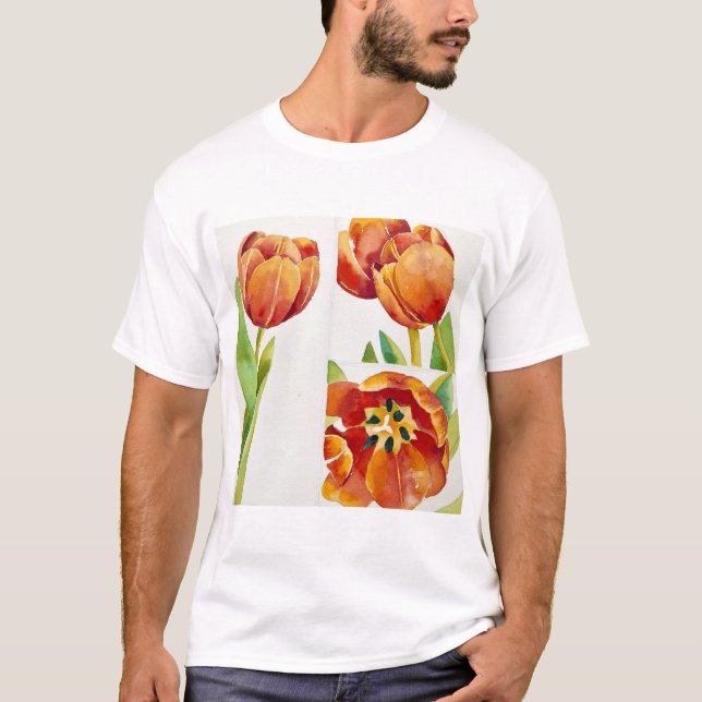 Three tulip studies in a sure 2013 T-Shirt (Front)