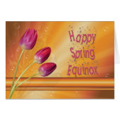 Three tulips Spring Equinox (Front Horizontal)