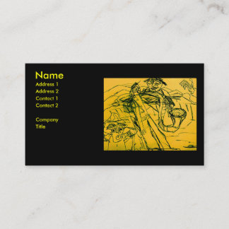 THREE TWISTED MUSICIANS BUSINESS CARD
