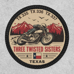 Three twisted sisters , tx 335,tx 336,tx 337 road Patch