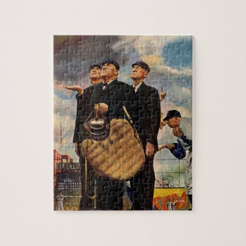 Three Umpires Jigsaw Puzzle