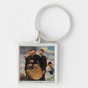 Three Umpires Keychain