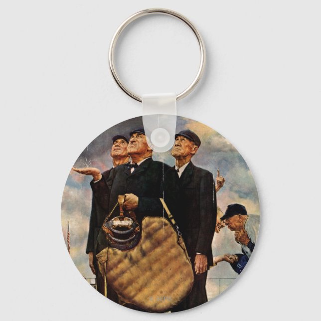 Three Umpires Keychain (Front)
