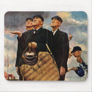 Three Umpires Mouse Pad