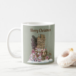 Three Vintage Gnomes Personalized Coffee Mug