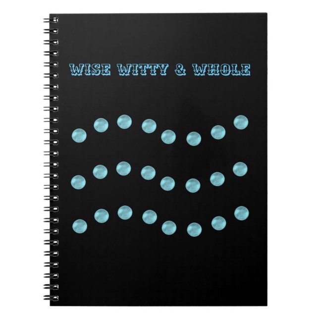 Three Wavy Lines Notebook (Front)