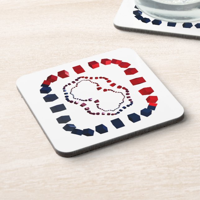 Three Way Cubed Coasters (Left Side)