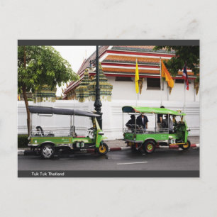 Three wheel in thailand postcard