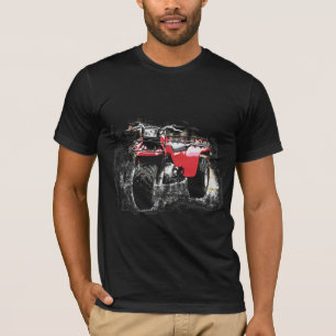 Three Wheeled ATC Red Trike Motorbike T-Shirt