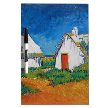Three White Cottages in Saintes-Maries by Vincent Dry Erase Board Three White Cottages in Saintes-Maries by Vincent Dry Erase Board