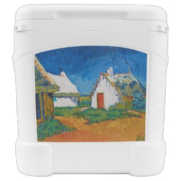 Three White Cottages in Saintes-Maries by Vincent Rolling Cooler Three White Cottages in Saintes-Maries by Vincent Rolling Cooler