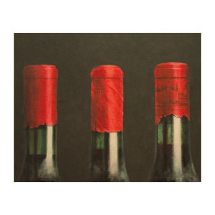 Three Wines 2010 Wood Wall Art