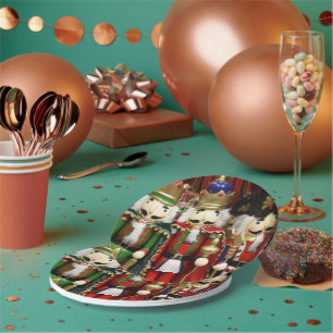 Three Wise Crackers - Nutcracker Christmas Paper Plates
