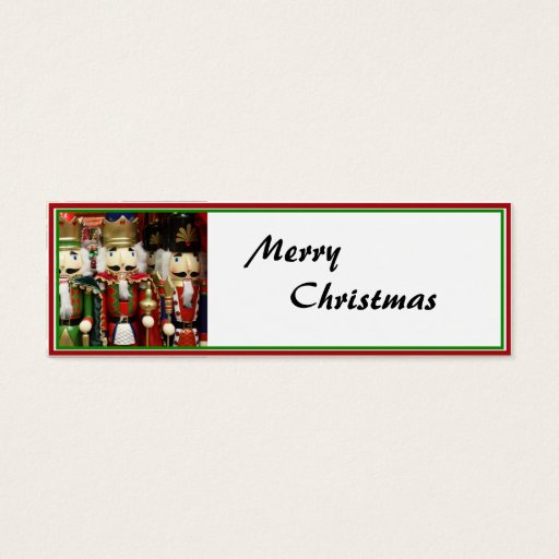 Customizable Three Wise Crackers - Nutcracker Soldiers Business Cards