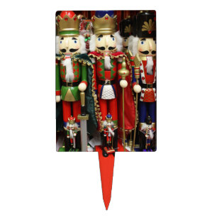 Three Wise Crackers - Nutcracker Soldiers Cake Topper