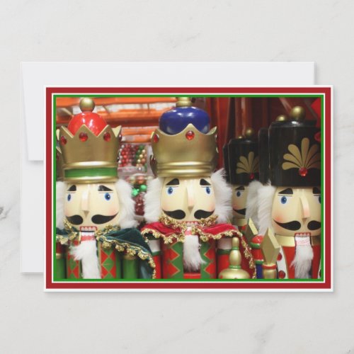 Three Wise Crackers _ Nutcracker Soldiers Invitation