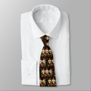 Three Wise Crackers - Nutcracker Soldiers Neck Tie