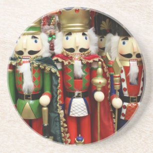 Three Wise Crackers - Nutcracker Soldiers Sandstone Coaster