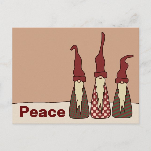 Three Wise Elves, postcard (Front)