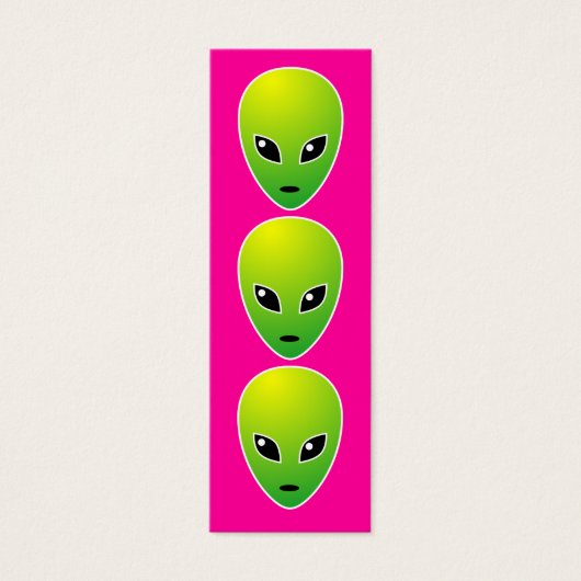 Three Wise ETs Bookmark (Front)