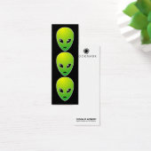 Three Wise ETs Bookmark - Black (Desk)