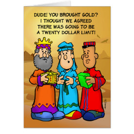 Three Wise Guys Card
