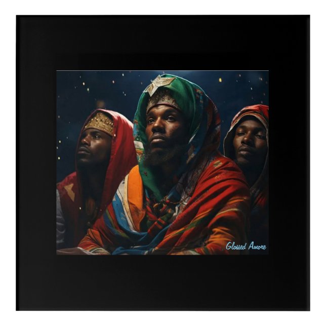 Three Wise Men Acrylic Print (Front)