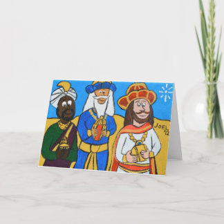 Three Wise Men by Joel Anderson Holiday Card