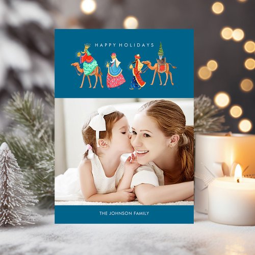 Three Wise men  Christmas  Holiday Photo Card